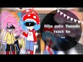 Hiha aut + yummie react to ...? ( +Thế giới bãi rác ) // My oc// //ship// #gacha #reaction #hiha P4