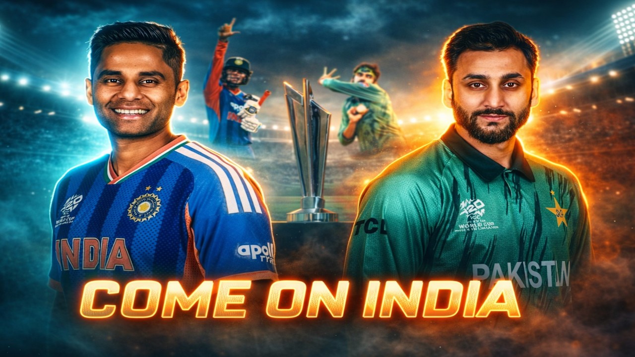 Come On INDIA. IND Vs PAK Match | Sayan Maity