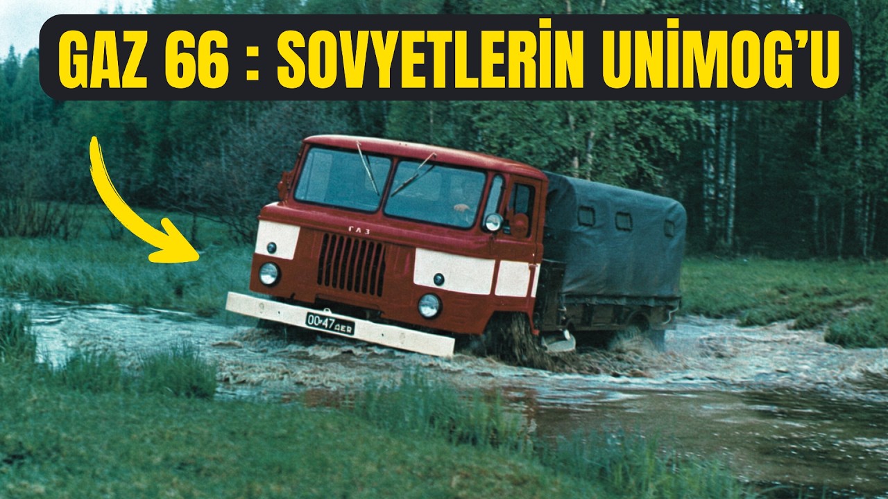 GAZ-66: Sovyetlerin Efsane 4x4 Askeri Kamyonu  - Rus Unimog