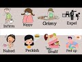 English Vocabulary with Examples | Common English Vocabulary | Listen and practice