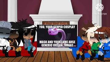 Ninjago react to "Pythor does not accept"