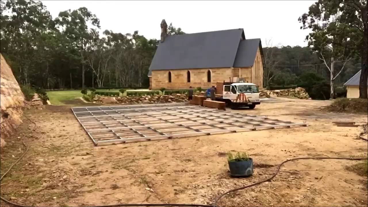 10m x 15m Marquee w/ Flooring Installation Timelapse