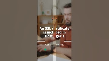 SSL-Certified Web Hosting Services from Hostinger