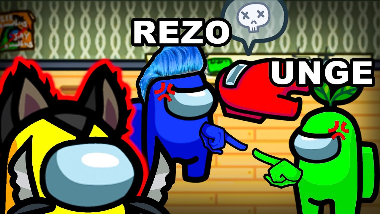 KRASSESTE Runde gegen REZO & UNGE | Among Us /w Timit, Tim Jacken