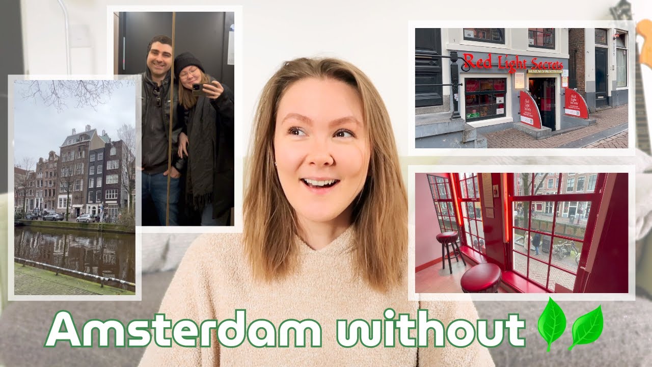 AMSTERDAM TRAVEL VLOG! // Red light district, canals, museums, pancakes and pizza!