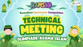 Technical Meeting OAI RAMSCO 2026