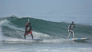 Halloween WaveStorm Surf Contest 2016 (RAW FOOTAGE)