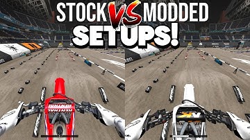 Stock Setup VS Best Bike Setup in MX Bikes!