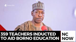 359 Teachers Inducted in Borno to Strengthen Education in Conflict Zones