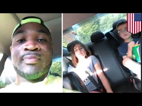 黑人保母帶白人小孩竟遭跟蹤報警