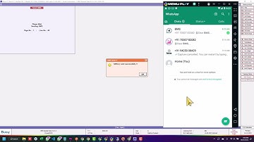 Send message to WhatsApp Group using BMS WhatsApp API | Through Busy Software