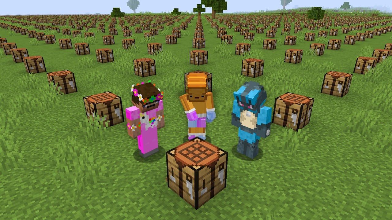 On dois Finir Minecraft mais les Blocs se posent dans TOUS LES CHUNKS...