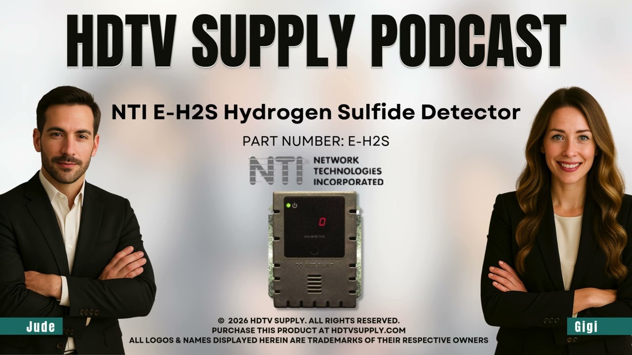 NTI E-H2S Hydrogen Sulfide Detector