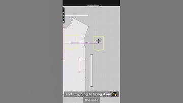 How to create a pocket on Clo3d #pocketdesign #clo3d #tutorial #clo3dtutorial