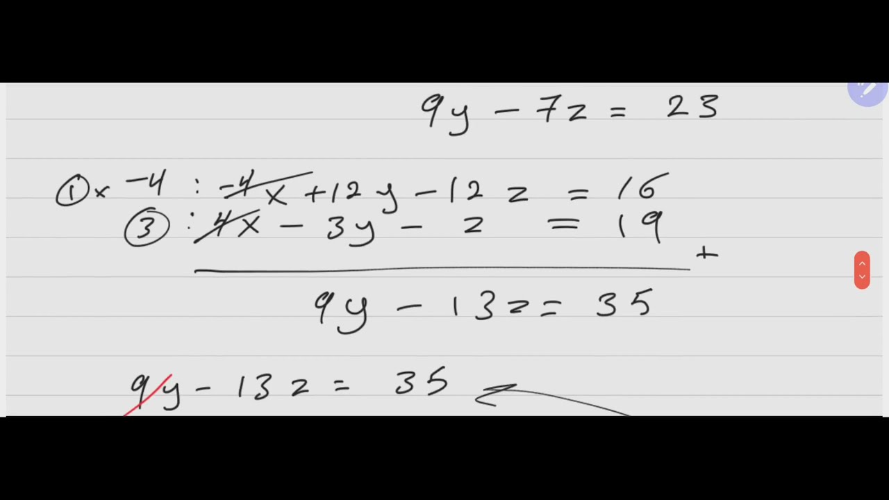 naive Gauss elimination - Numerical methods - 2
