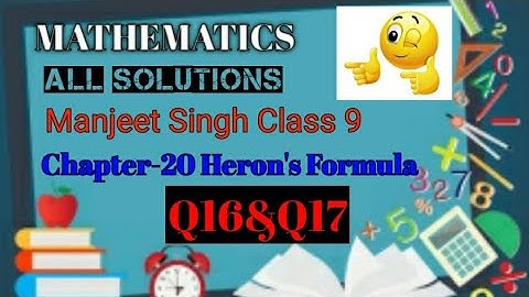 Manjeet Singh Class 9 Chapter-20 Heron
