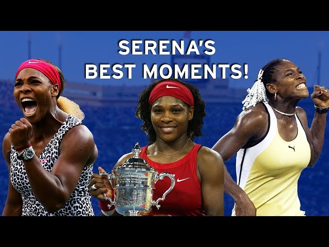 Serena Williams' 40 Greatest Moments! | US Open class=