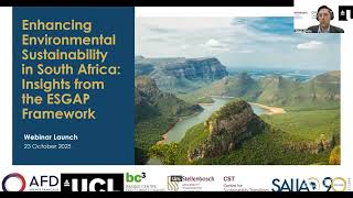 Enhancing Environmental Sustainability in South Africa: Insights from the ESGAP Framework