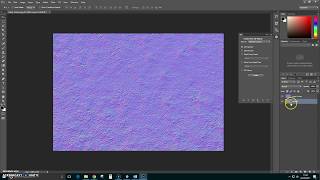 Producing a tiling texture Normal map