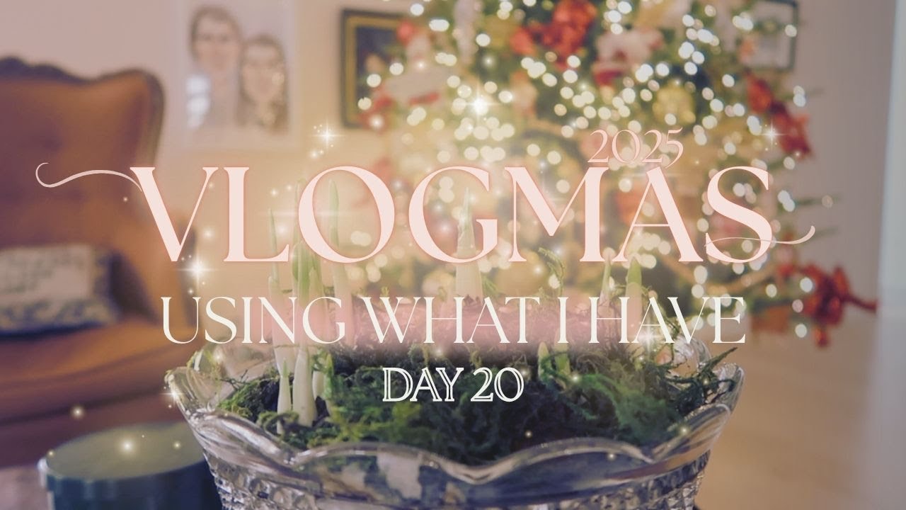 Субботняя перезагрузка ✨ Блины, организация рукоделия и банановый хлеб | Vlogmas, день 20