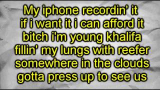 Tyga ft. Wiz Khalifa   Mally Mall - Molly (Lyrics)