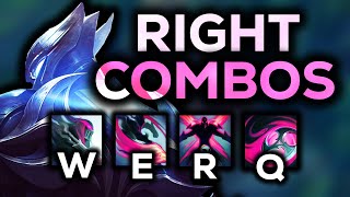 How To Choose The Optimal COMBO With ZED In Every Situation