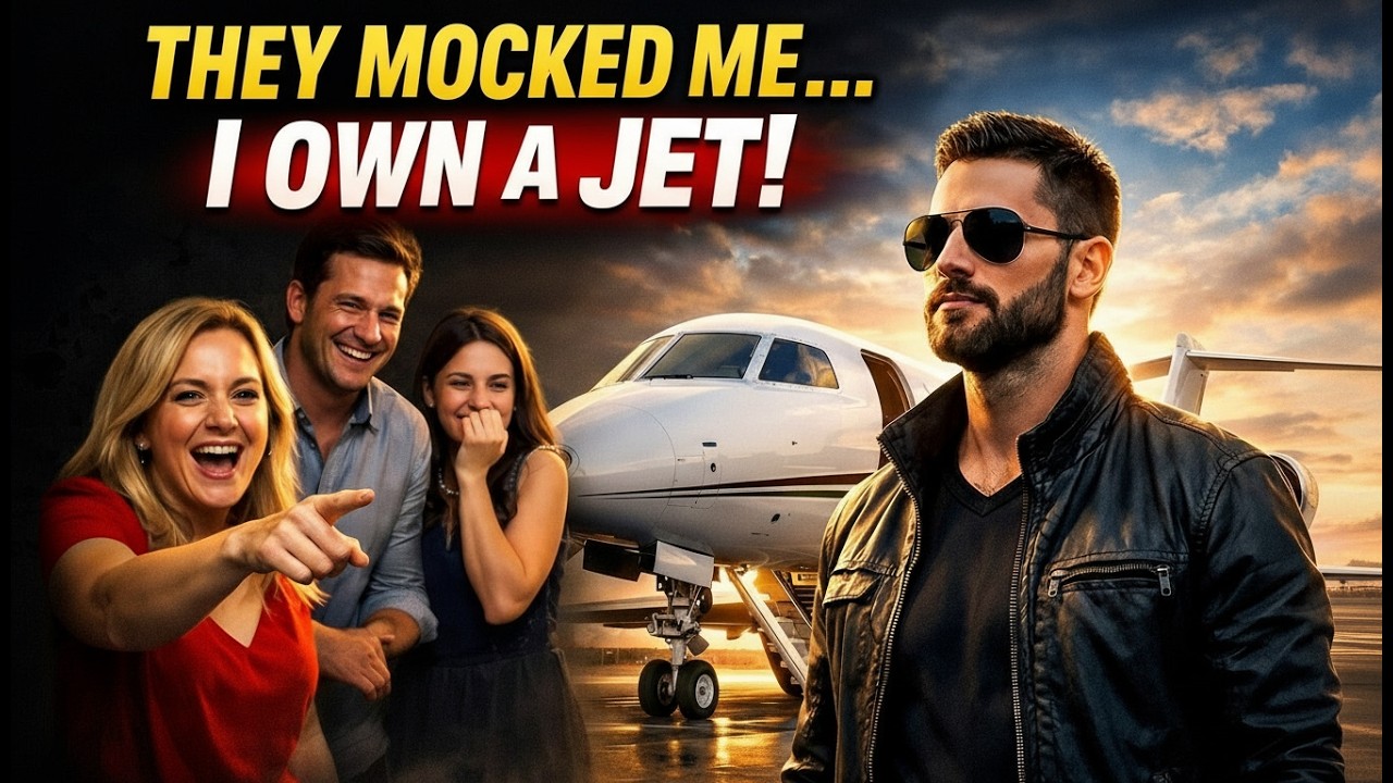 My Family Mocked Me for Being “Poor”… Then My Sister’s Fiancé Mentioned My Jet | The Untold Story