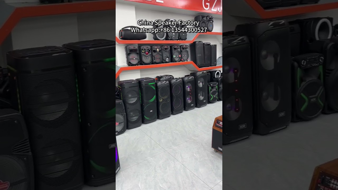 China speaker factory