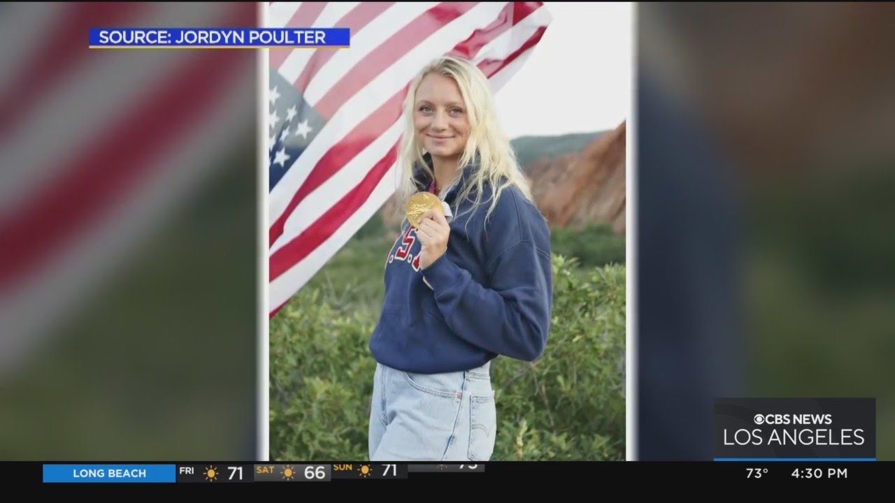 Local athlete's Olympic gold medal stolen from car - YouTube