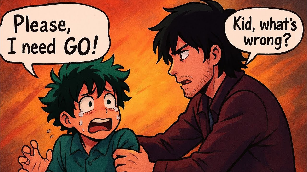 What if Deku Ran Away from His Father?
