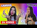 UÑAS SUPER EXTRA LARGAS VS CORTAS | TV Ana Emilia