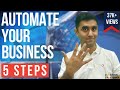 5 STEPS to AUTOMATE YOUR BUSINESS in Google Workspace | Google Forms | Google Sheets