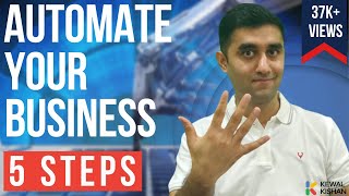 5 STEPS to AUTOMATE YOUR BUSINESS in Google Workspace | Google Forms | Google Sheets