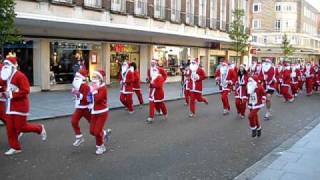 Running For Fundraising In Exeter High Street
