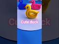 DIY idea 💞 How to make easily duck🦆 with Super clay #trend​​ #clay​​ #music​​ #funny​​ #clay​​