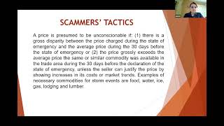 Avoid Fraud and Scams During a Disaster