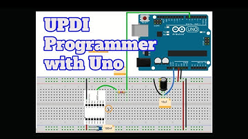 UPDI Programmer using Arduino Uno for ATTiny 0-Series 1-Series etc