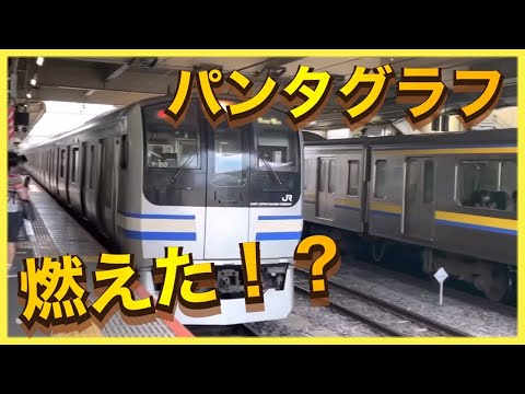【消火には時間がかかる？】成田線下総神崎駅にて、車両火災⁉️