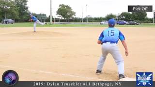 Dylan Teuschler's College Baseball Showcase Video