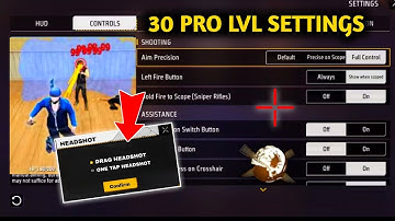 30 Best Settings After Update Free Fire For Headshot  Sensitivity & Control 🔥