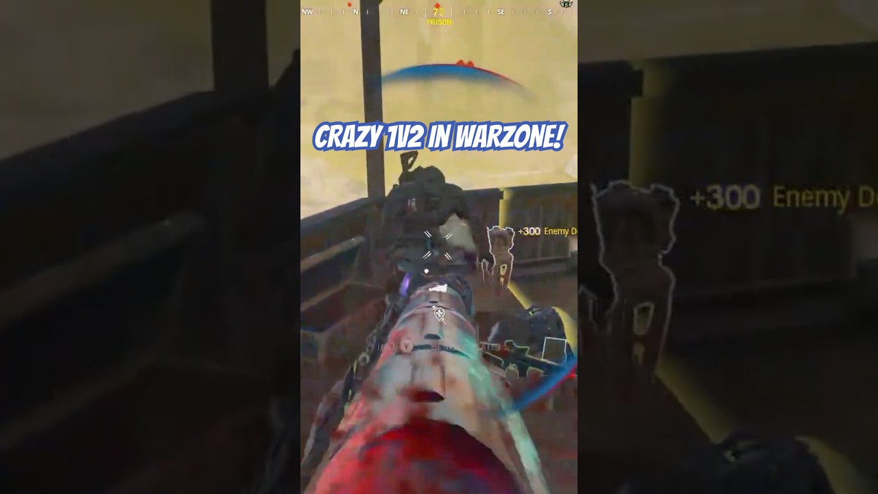 Crazy 1v2 Win In Warzone! 