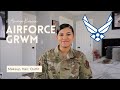 AIRFORCE GET READY WITH ME | HOW TO MILITARY BUN | HOW TO MILITARY MAKEUP