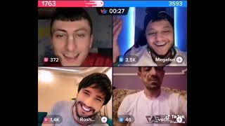 tiktok live megafan roshka tema var Resimi