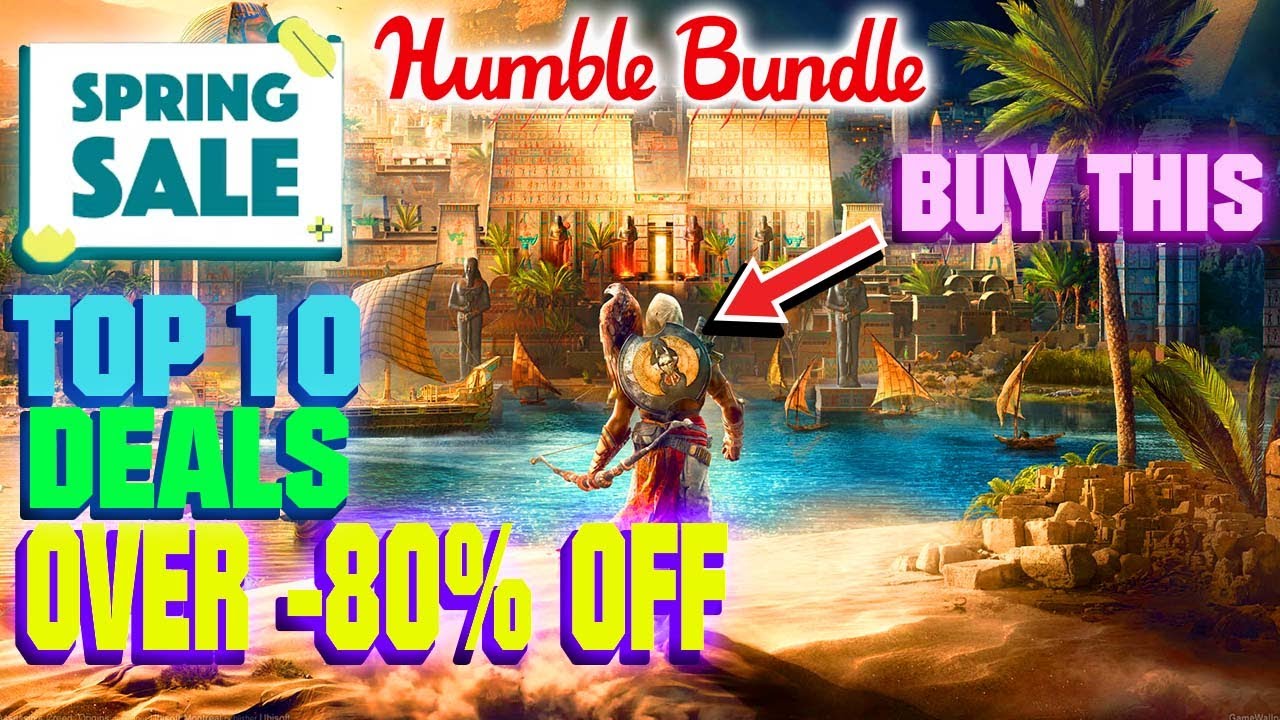 Humble Bundle – Top 10 SPRING SALE Deals [@ 80% OFF] - May 2022