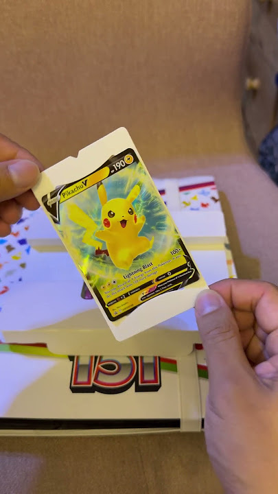 A surprised pull from Pikachu showcase box.