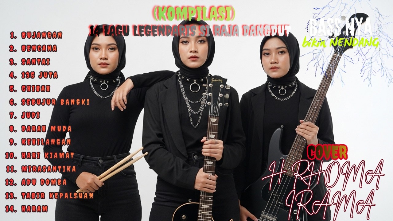 14 Lagu Legendaris Rhoma Irama Cover | Bass Nendang & Full Koplo Dangdut