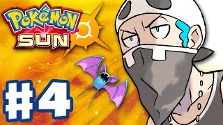 Pokemon Sun and Moon - Gameplay Walkthrough Part 4 - Team Skull Grunts! (Nintendo 3DS)