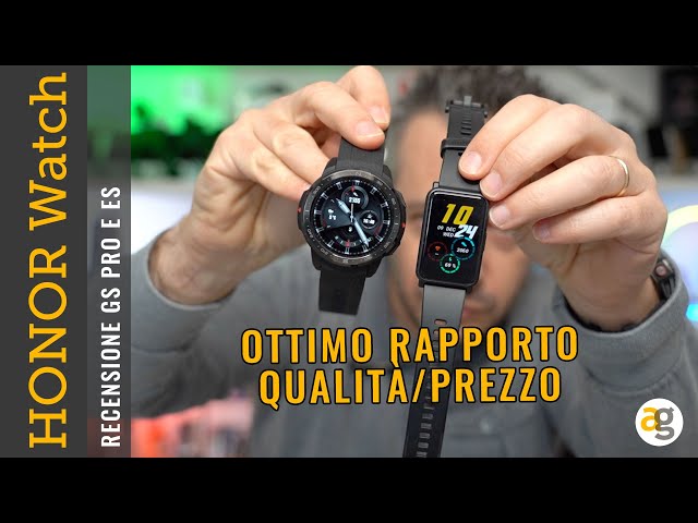 Recensione HONOR Watch GS pro e ES. OTTIMO rapporto QUALITA'/PREZZO 