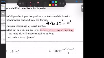 Section 1.2 Domain and Range of Functions, Piecewise Functions Part 1 (W2023)