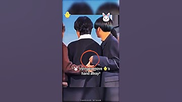 Jungkook 🐰 tried to push Jimin